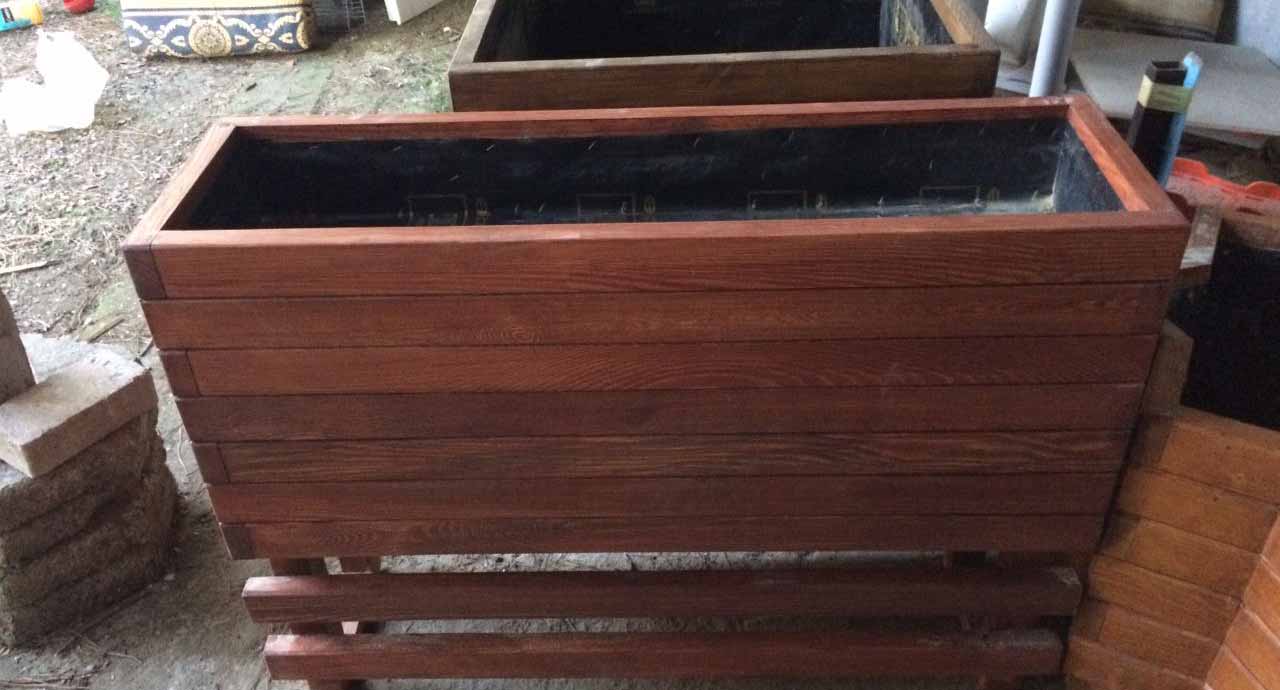 Ahşap Saksılar - SAO1