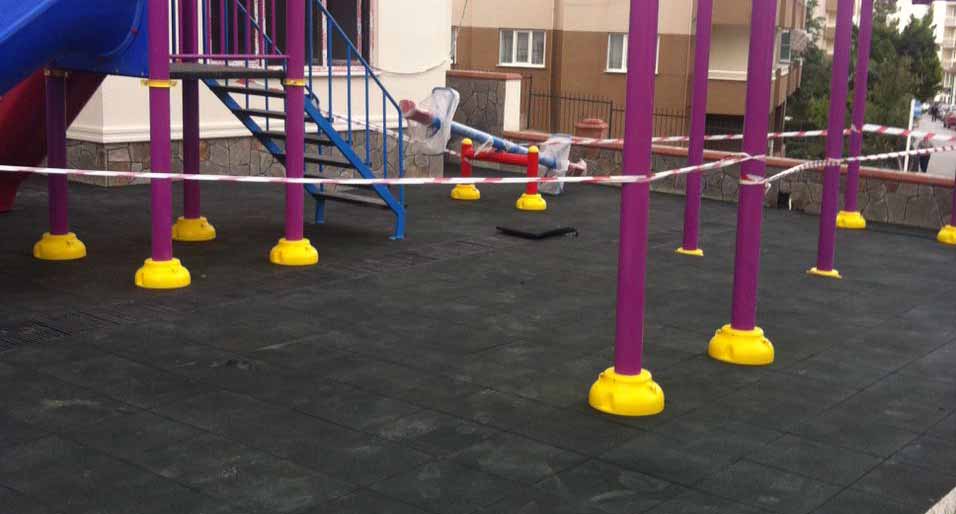 Kauçuk Zemin Kaplama - KA15